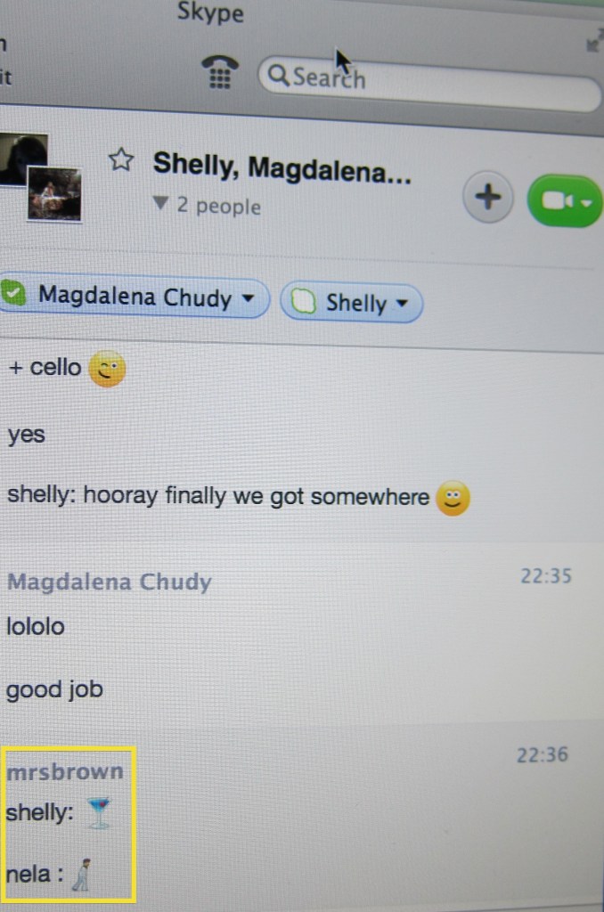 Celebrating by having a 'virtual cocktail' and busting some 'virtual John Travolta' dance moves :-)