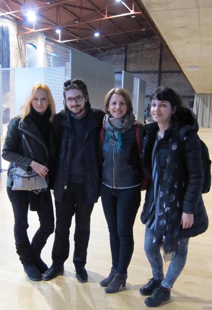Nela, Hrvoje, Renata & Ana at the first Lauba meeting, April 2016