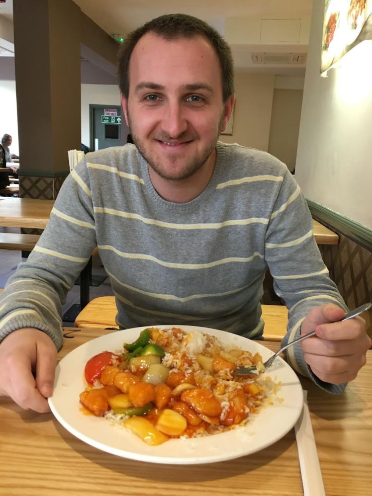 david-mastikosa-trying-chinese-food-for-the-first-time