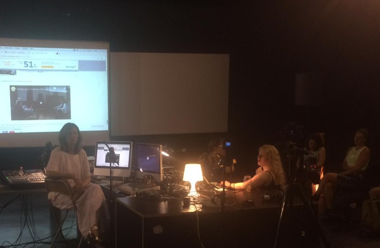 FLO at Hangar Rarefacció 2019-post performance talk