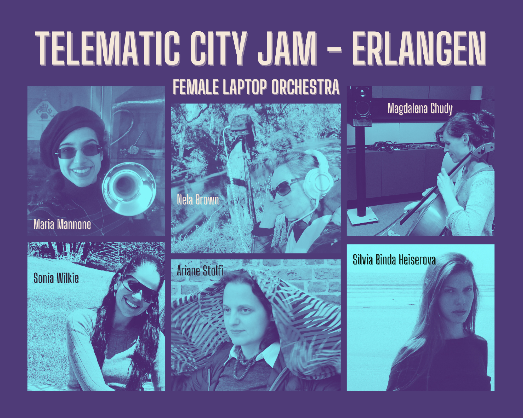 Female Laptop Orchestra_City Jam-Erlangen